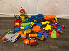 used VTech Go! Smart Wheels Train Station Playset