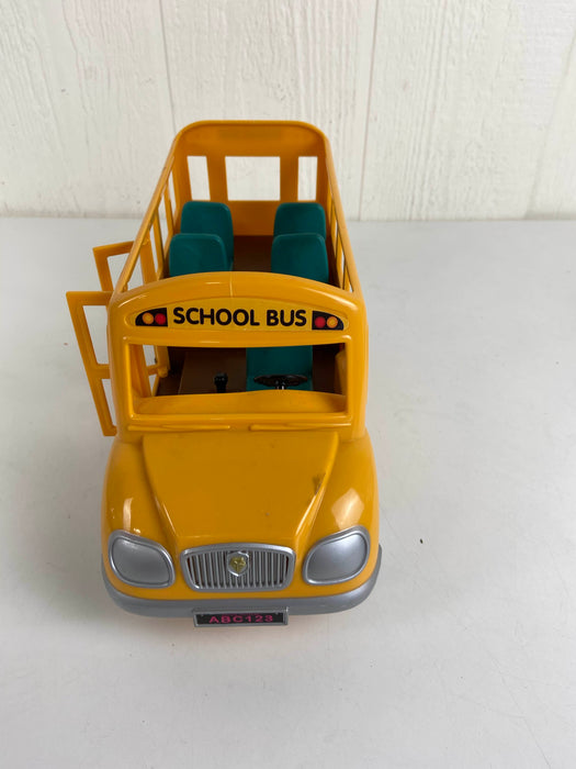 secondhand Calico Critters School Bus