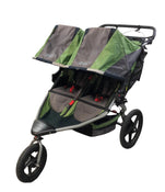 Shop BOB Revolution Duallie Stroller, 2015, Green, Pro at Goodbuygears