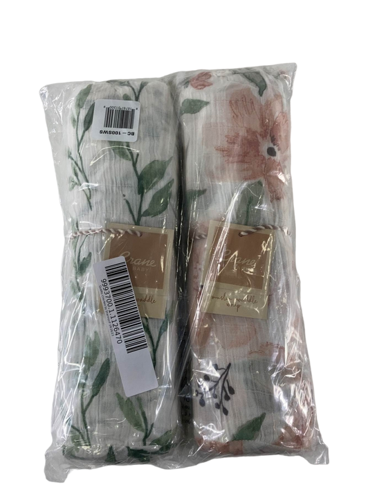Shop Crane Baby Cotton Muslin Swaddle Set of 2, Parker at Goodbuygears
