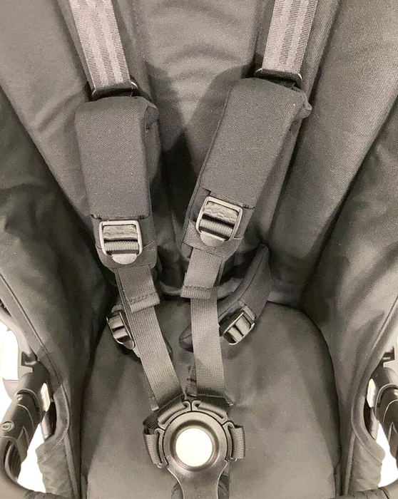 Shop Bugaboo Donkey 5 Duo Extension Set without Canopy, Midnight Black, Black, 2021 at Goodbuygears
