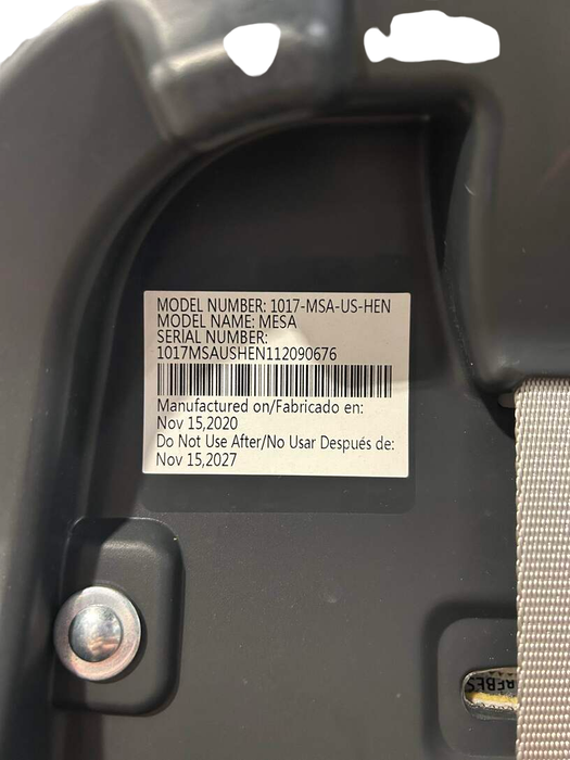 Shop UPPAbaby MESA Infant Car Seat, 2020, Henry (Blue Marl) at Goodbuygears