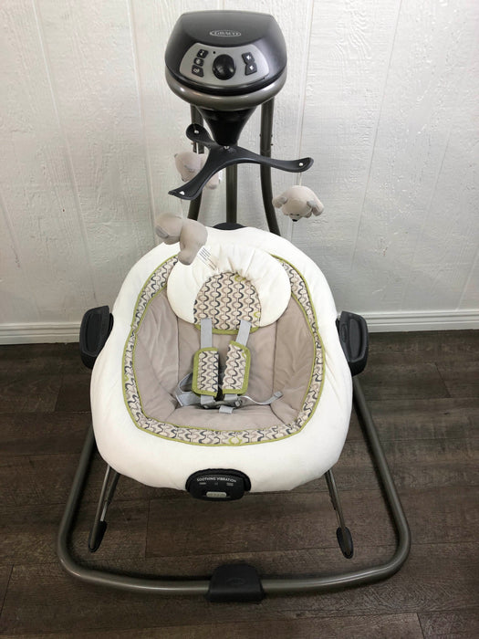 used Graco Cozy Duet Swing And Rocker