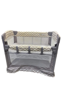 secondhand Arm's Reach Mini Ezee 2-in-1 Co-Sleeper, Chevron