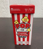 used Learning Resources Pop For Sight Words Game