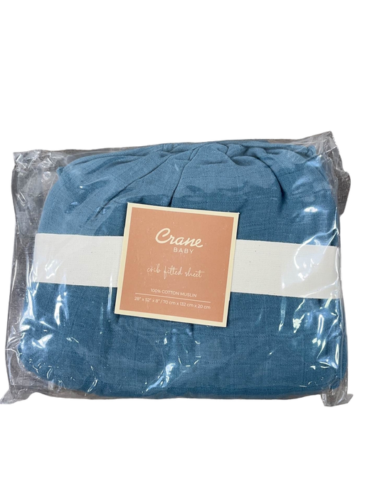 Shop Crane Baby Crib Fitted Sheet, Riverstone at Goodbuygears