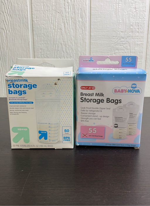 used BUNDLE Breastmilk Storage Supplies