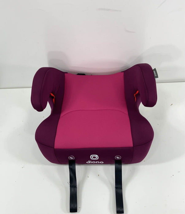 Shop Diono Solana 2 Backless Booster Seat, 2022, Pink, With LATCH at Goodbuygears