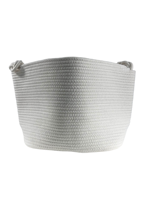 Shop Parker Baby Co. Rope Storage Basket, Round, Cream/Beige at Goodbuygears