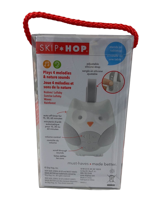 secondhand Skip Hop Portable Owl Soother Sound Machine