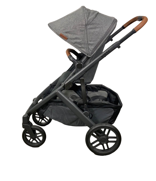Shop UPPAbaby VISTA V2 Stroller, 2023, Greyson (Charcoal Melange) at Goodbuygears
