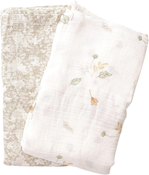 Shop Crane Baby Cotton Muslin Swaddle Set of 2, Willow Batik at Goodbuygears