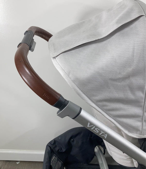 Shop UPPAbaby VISTA Stroller, Bryce (White Marl), 2018 at Goodbuygears