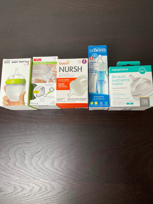 used BUNDLE Baby Bottles
