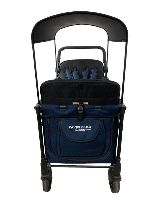 Shop Wonderfold W4 Elite Stroller Wagon, Noble Navy, 2022 at Goodbuygears