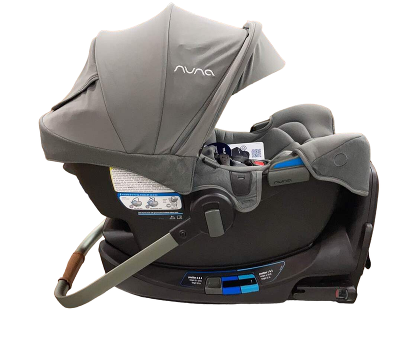 Shop Nuna PIPA rx Infant Car Seat, Granite , 2023 at Goodbuygears