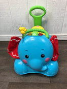 secondhand Fisher Price 3-in-1 Bounce, Stride, and Ride Elephant