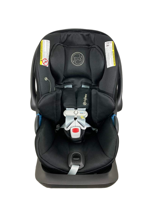 Shop Cybex Cloud G Lux with SensorSafe, 2023, Moon Black at Goodbuygears