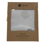 Shop 4moms Breeze Cotton Playard Sheet, White Crosshatch at Goodbuygears