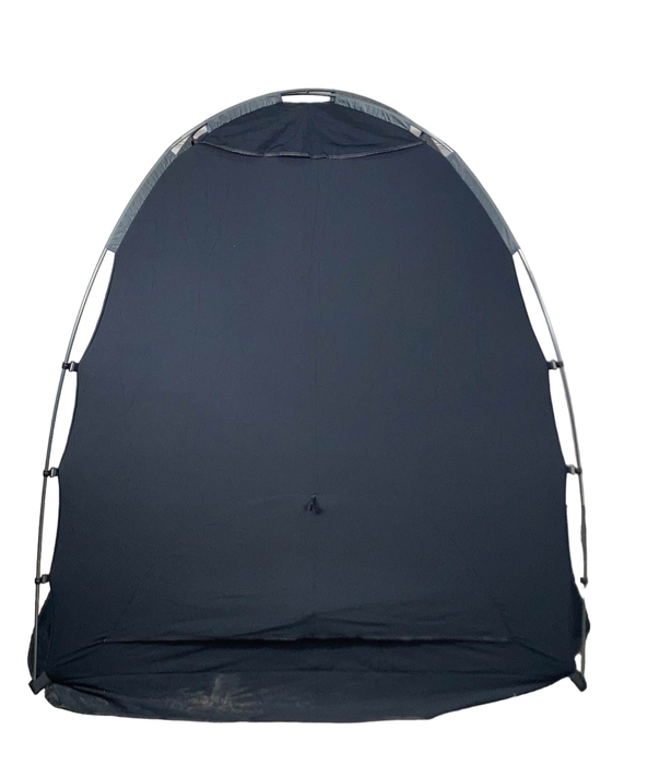Shop SlumberPod 3.0 Sleep Canopy with Fan, Black with Gray Accents at Goodbuygears