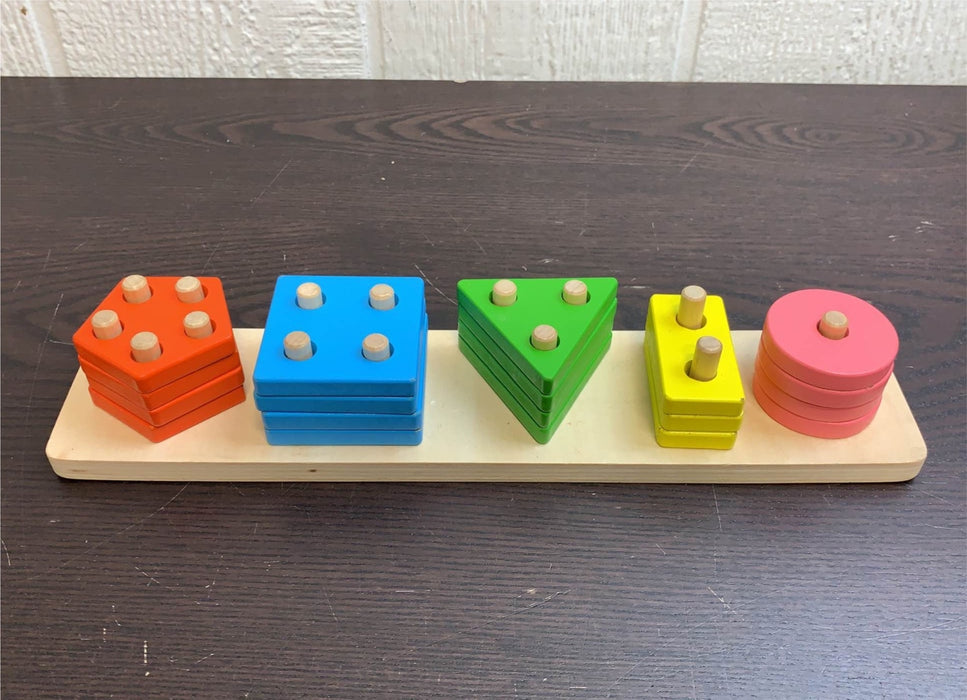 used Geometric Shape Stacker