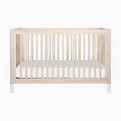 Shop Babyletto Gelato 4-in-1 Convertible Crib, 2020, Washed Natural White at Goodbuygears