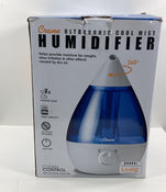 Shop Crane Ultrasonic Cool Mist Humidifier, Blue at Goodbuygears