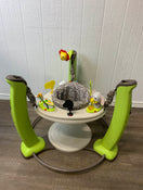used Evenflo ExerSaucer Jump And Learn Activity Center, Jungle Quest