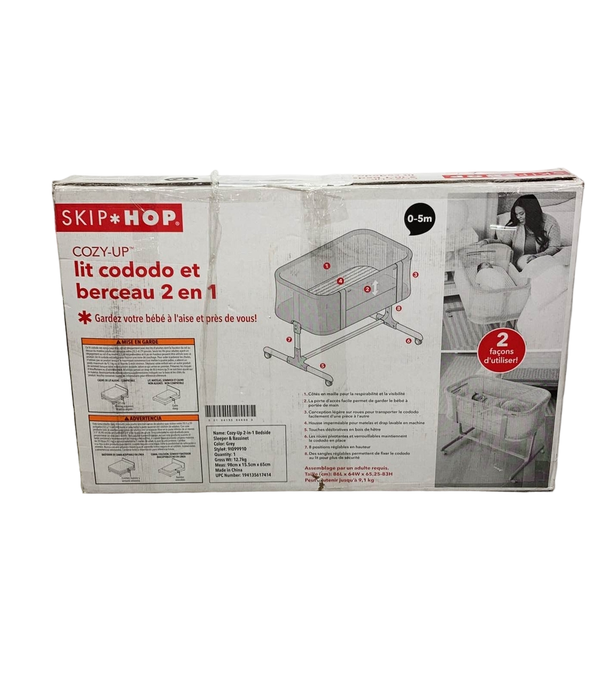 secondhand Skip Hop Cozy-Up 2-in-1 Bedside Sleeper and Bassinet