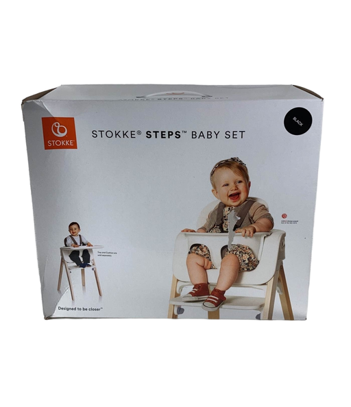 Shop Stokke Steps Baby Set, Black at Goodbuygears