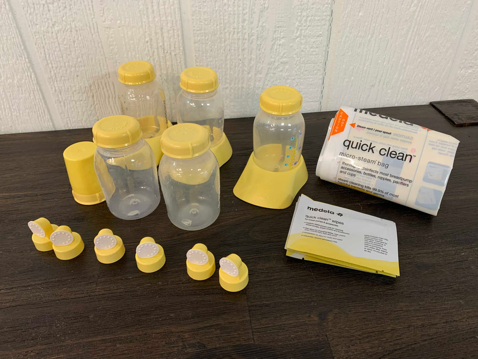 secondhand Medela Harmony Manual Breast Pump and Extras