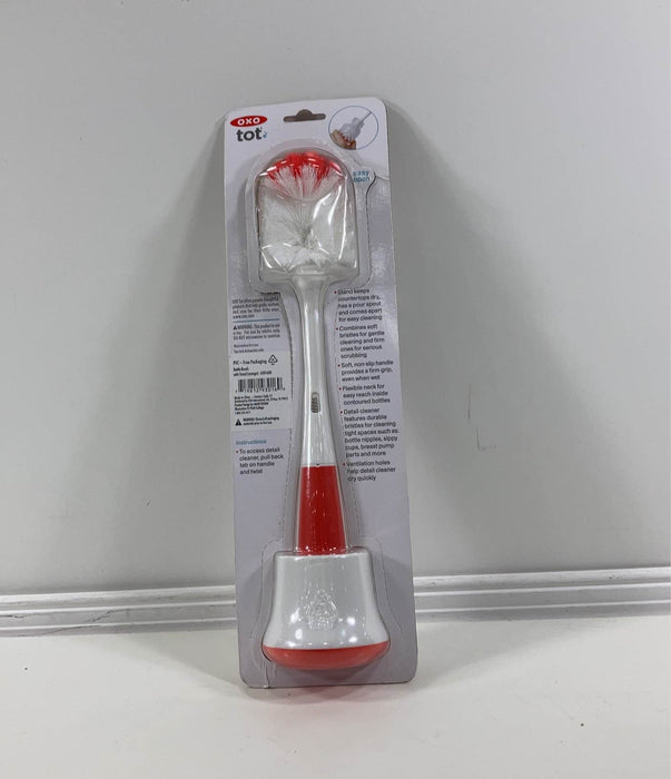 secondhand OXO Tot Bottle Brush with Stand