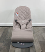 Shop BabyBjorn Bouncer Bliss, Sand Gray Cotton Classic Quilt at Goodbuygears