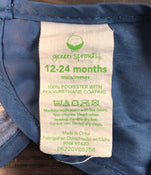 Shop Green Sprouts Snap & Go Easy Wear Long Sleeve Bib, Aqua Llamas, 12-24 months at Goodbuygears