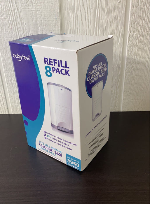 used BabyFeel Dekor Plus Refills by Babyfeel 8 Pack