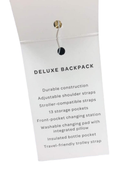 Shop JuJuBe The Deluxe Diaper Backpack, Black at Goodbuygears