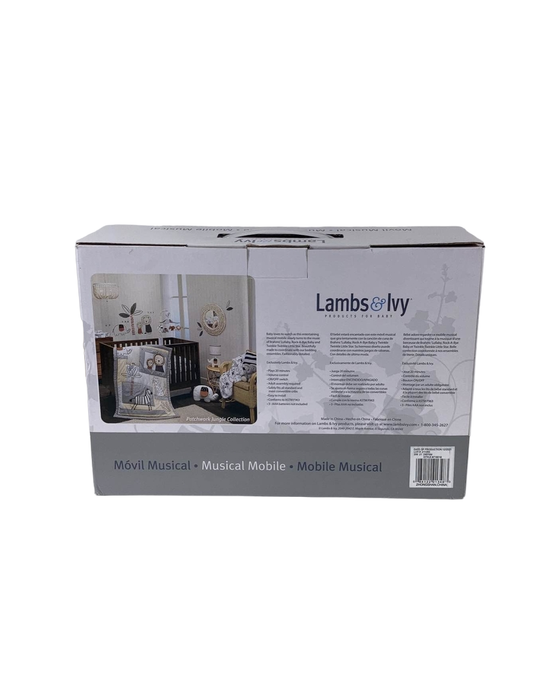 Shop Lambs & Ivy Musical Crib Mobile, Patchwork Jungle at Goodbuygears