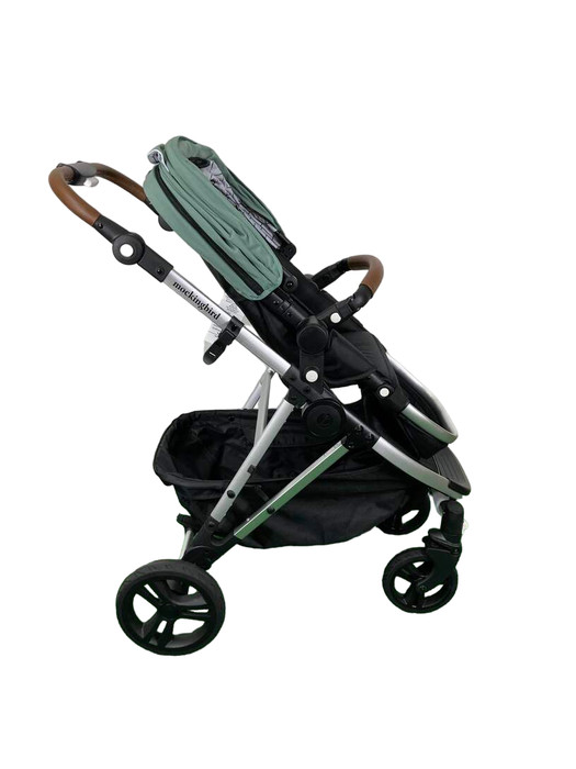 Shop Mockingbird Single 2.0 Stroller, 2023, Silver with Penny Leather, Windowpane, Sage at Goodbuygears