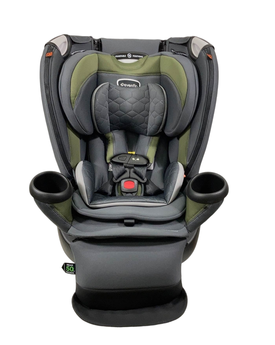 Shop Evenflo Revolve 360 Extend Rotational Convertible Car Seat, 2023, Rockland Green at Goodbuygears
