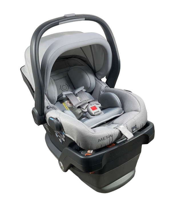 Shop UPPAbaby MESA V2 Infant Car Seat, 2022, Stella (Grey Melange) at Goodbuygears