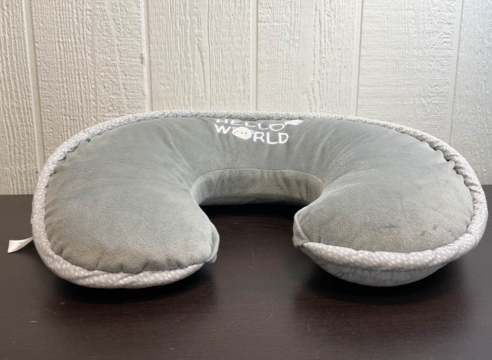 secondhand Boppy Luxe Nursing Pillow, Hello World