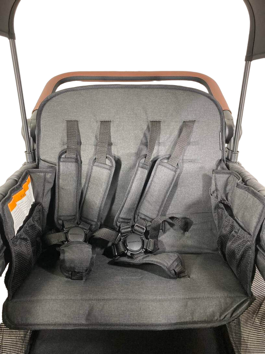 Shop Wonderfold W4 Luxe Quad Stroller Wagon, Volcanic Black, 2023 at Goodbuygears