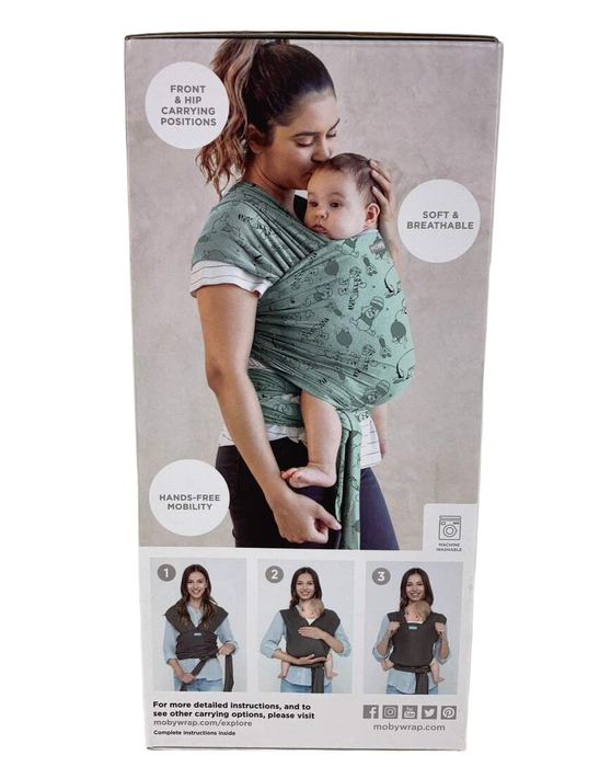 Shop Moby Wrap Baby Carrier, Hundred Acre Wood at Goodbuygears