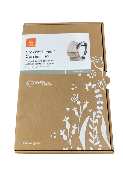 Shop Stokke Limas Flex Carrier, Valerian Beige at Goodbuygears