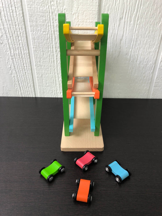 Shop Jouéco Ramp Racetrack With 4 Cars at Goodbuygears