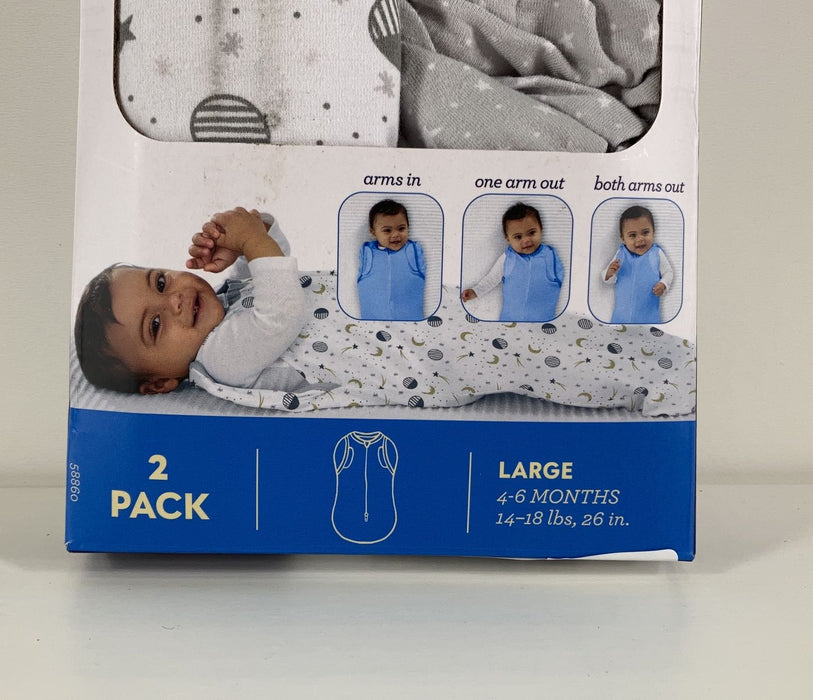 Shop SwaddleMe Arms Free Convertible Pod, 2pk, Large (4-6 Months) at Goodbuygears
