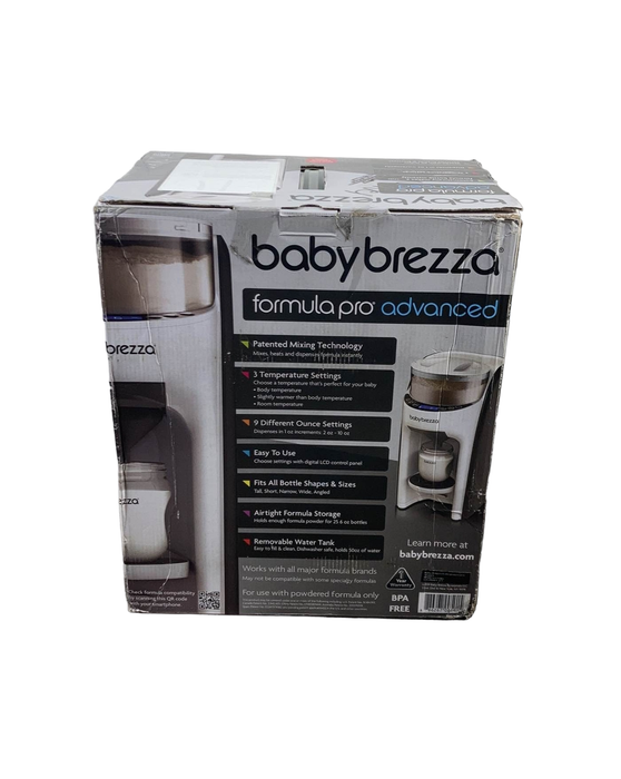 Shop Baby Brezza Formula Pro Advanced, White at Goodbuygears