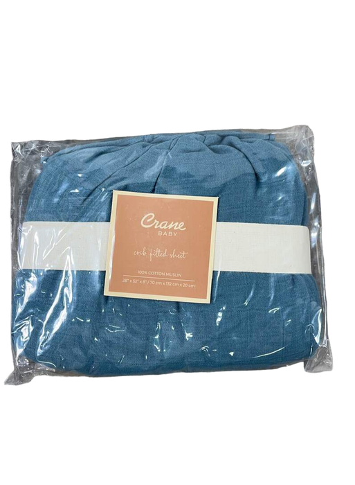Shop Crane Baby Crib Fitted Sheet, Riverstone at Goodbuygears