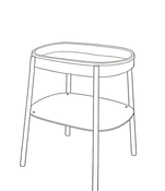 used Stokke Sleepi Changing Table, Natural