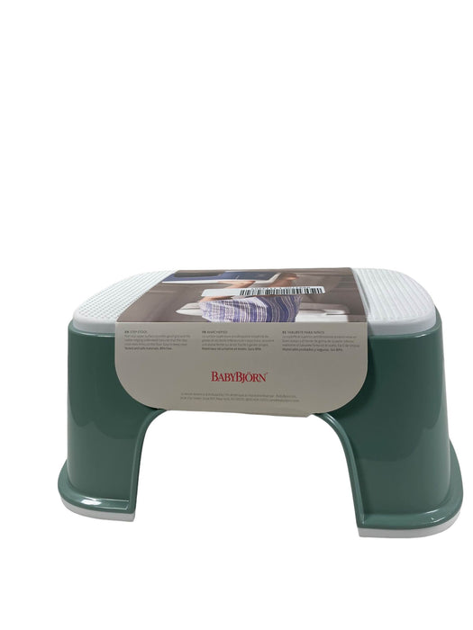 Shop BabyBjorn Step Stool, Deep Green/White at Goodbuygears